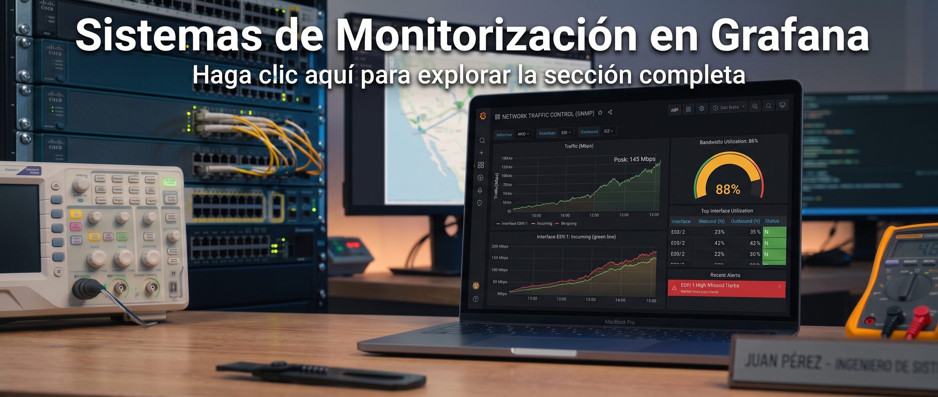 Sistemas de monitorización en Grafana - ver proyectos