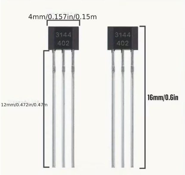 Sensor Hall A3144 OH3144, AH3144E