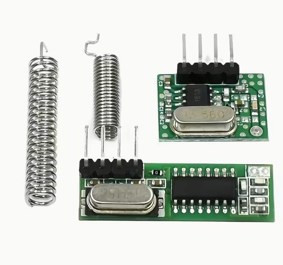 Módulo receptor y transmisor RF superheterodino de 433 Mhz