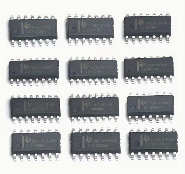 CMOS Serie CD4000, CD4001BM, CD4011BM, 4013BM, 4017BM, 4051BM, 4069BM
