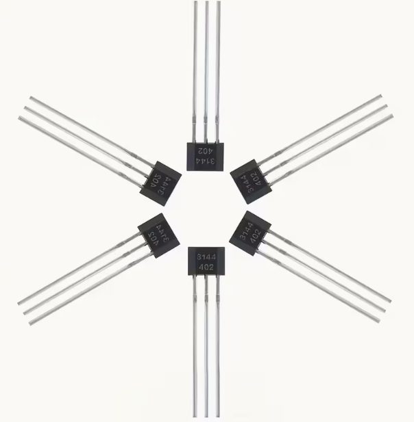 Vista 2 de Sensor Hall A3144 OH3144, AH3144E